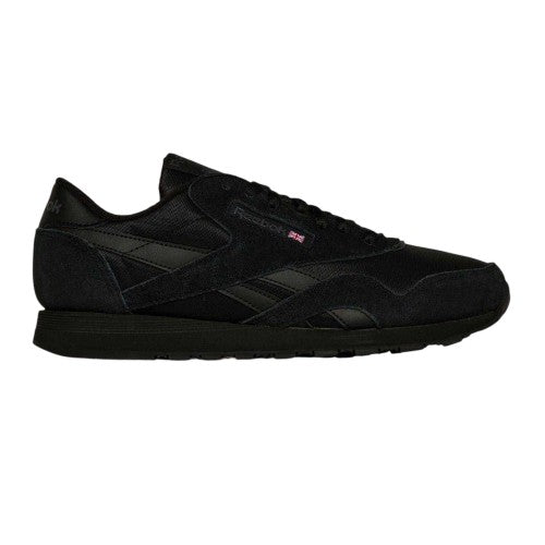 Front - Reebok Mens Nylon Suede Panel Trainers
