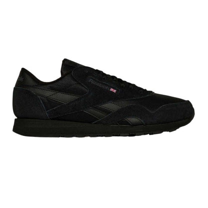 Front - Reebok Mens Nylon Suede Panel Trainers