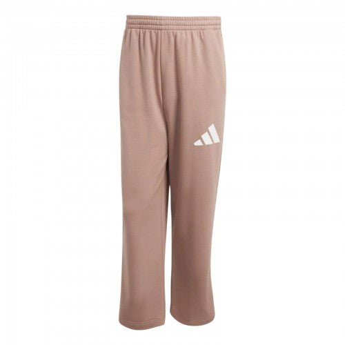Front - Adidas Mens Essential Wide Leg Joggers