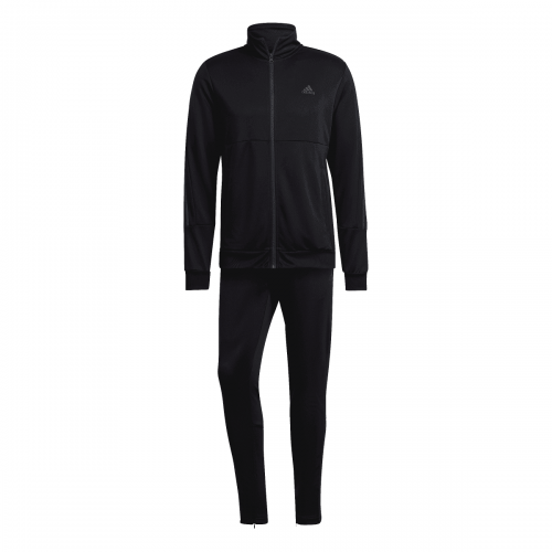 Front - Adidas Mens Zipped Slim Tracksuit