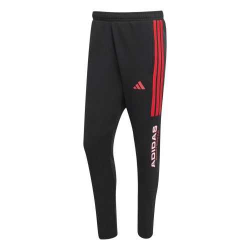 Front - Adidas Mens Sportswear Fleece 3 Stripes Joggers