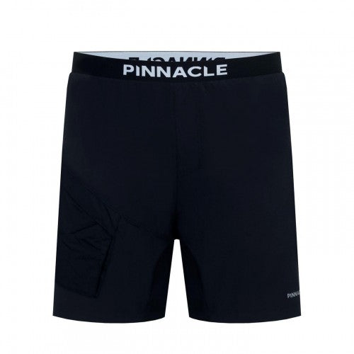 Front - Pinnacle Mens 2 in 1 Cycling Shorts