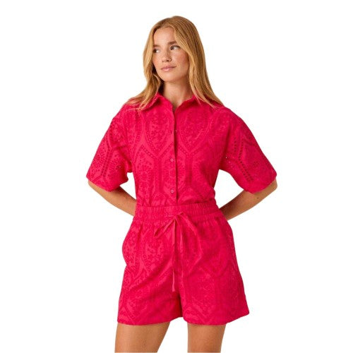 Front - Nobody´s Child Womens/Ladies Jen Geometric Chino Shorts