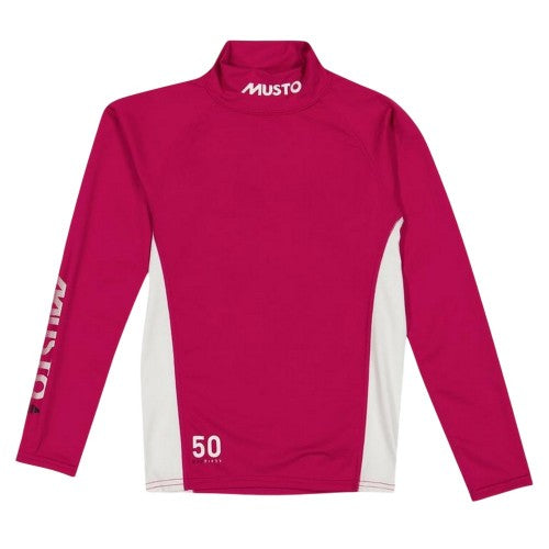 Front - Musto Childrens/Kids Champ Sunblock Gym Rash Top