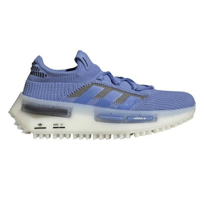Front - Adidas Womens/Ladies Nmd S1 Knitted Trainers