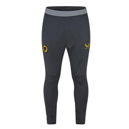 Front - Castore Mens Wolves Tracksuit Bottoms