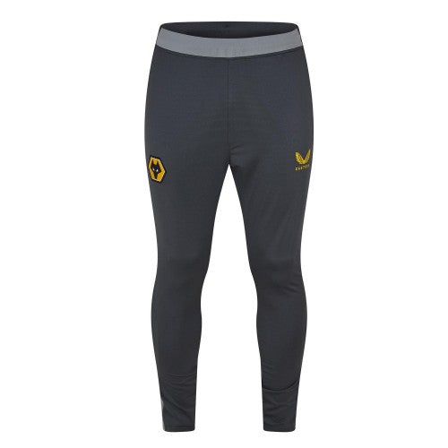 Front - Castore Mens Wolves Tracksuit Bottoms
