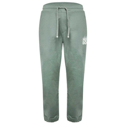 Front - Hugo Mens Dilbero Smoke Logo Tapered Tracksuit Bottoms