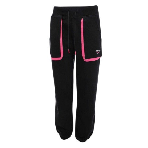 Front - Reebok Womens/Ladies Logo Jogging Bottoms