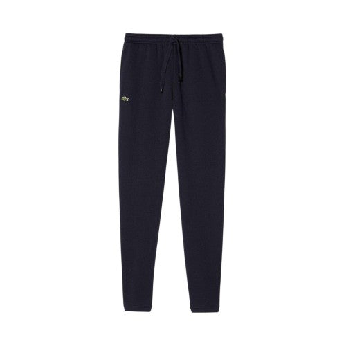 Front - Lacoste Mens Fleece Monogram Tracksuit Bottoms