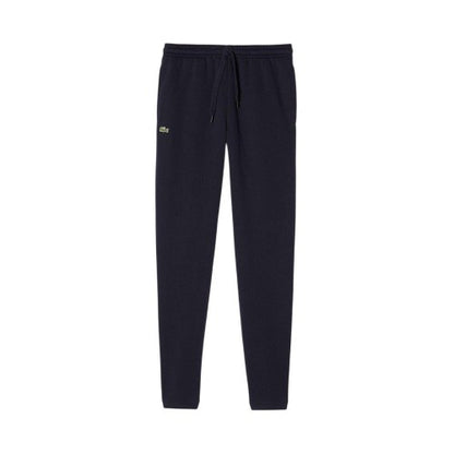 Front - Lacoste Mens Fleece Monogram Tracksuit Bottoms