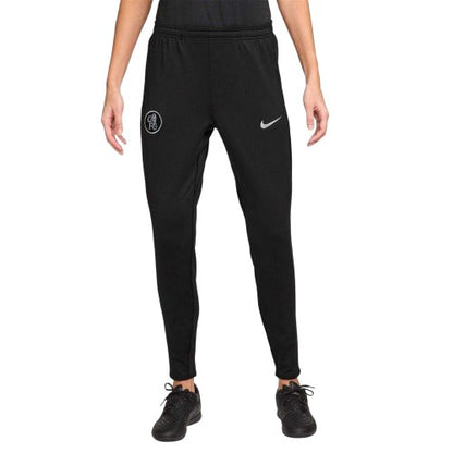 Front - Nike Womens/Ladies 2025/2026 Strike Chelsea FC Tracksuit Bottoms
