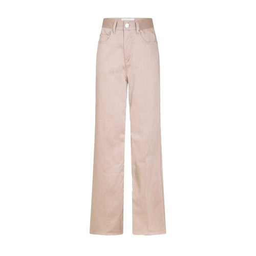 Front - Ami Paris Womens/Ladies Denim 5 Pockets Flared Jeans
