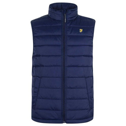 Front - Farah Mens Dover Quilted Gilet