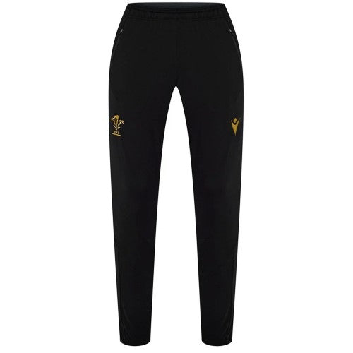 Front - Wales RU Mens Macron Tracksuit Bottoms