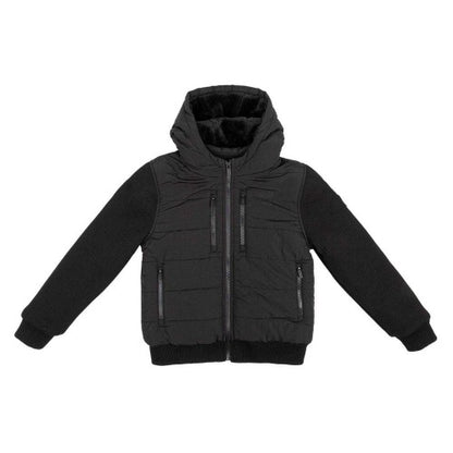Front - Firetrap Boys Sartorial Quilted Hooded Jacket