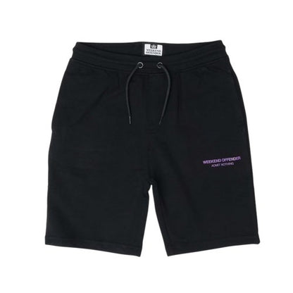 Front - Weekend Offender Boys Cascade Jersey Regular Shorts