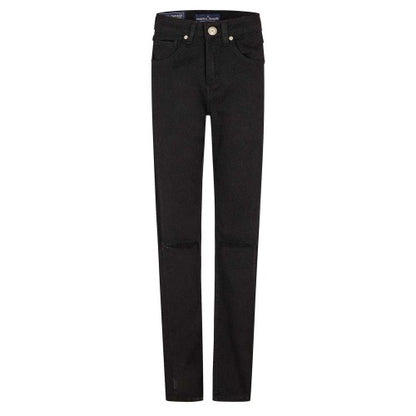 Front - Criminal Damage Mens SOS Ripped Skinny Jeans