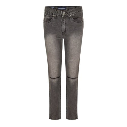 Front - Criminal Damage Womens/Ladies SOS Ripped Skinny Jeans