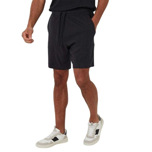 Front - Threadbare Mens Ardsley Fleece Floral Shorts