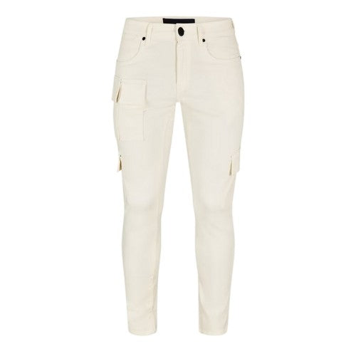 Front - Criminal Damage Mens Utility Denim Slim Jeans