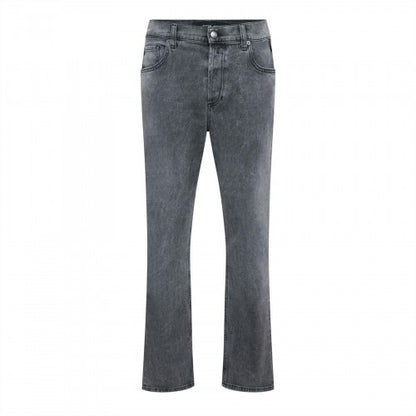 Front - Replay Mens Maijke Straight Jeans