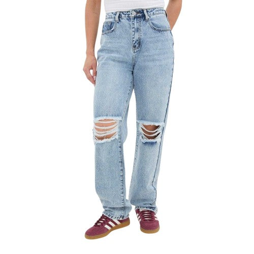 Front - I Saw It First Womens/Ladies Mom Jeans