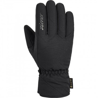 Front - Ziener Womens/Ladies GORE-TEX Quilted Ski Gloves