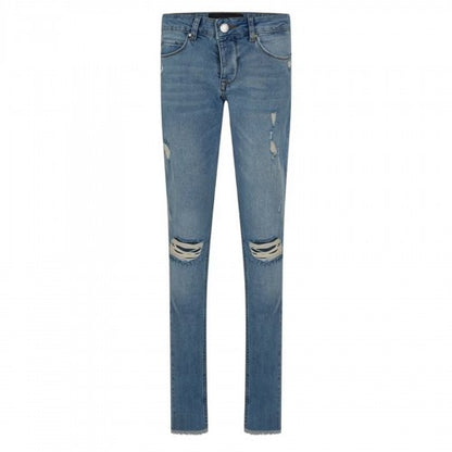 Front - Criminal Damage Womens/Ladies Curtis Slim Jeans