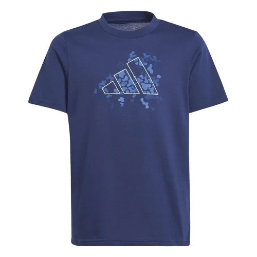 Front - Adidas Childrens/Kids Graphic Print Training T-Shirt