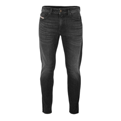 Front - Diesel Mens Denim 5 Pockets Straight Jeans