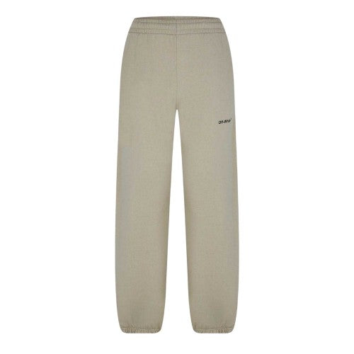 Front - Off White Mens Diagonal Jogging Bottoms