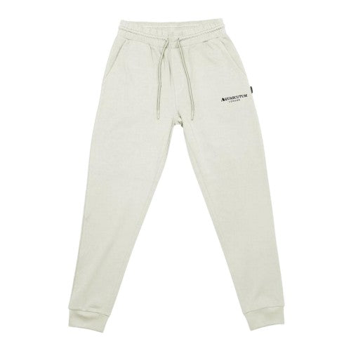 Front - Aquascutum Mens Patterned Slim Joggers