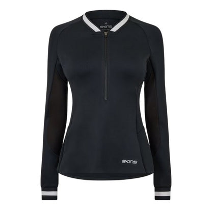 Front - Skins Womens/Ladies Quarter Zip Base Layer Top