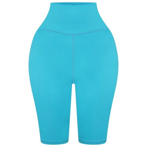 Front - Honeyz Womens/Ladies Elasticated Slim Cycling Shorts