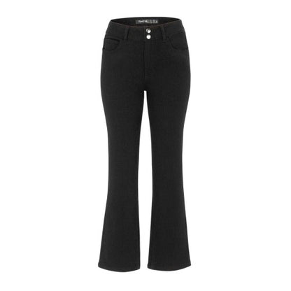 Front - Firetrap Womens/Ladies Cotton Flared Jeans
