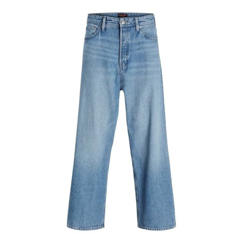 Front - Jack And Jones Mens 192 Denim High Rise Baggy Jeans