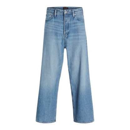 Front - Jack And Jones Mens 192 Denim High Rise Baggy Jeans