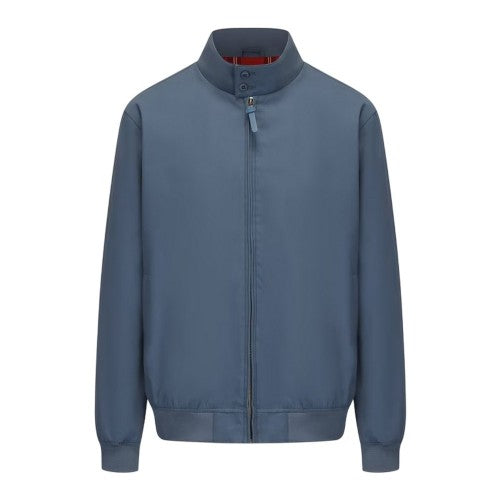Front - SoulCal Mens Ribbed Cuff Harrington Jacket