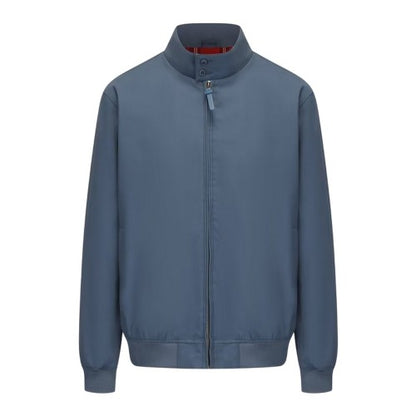Front - SoulCal Mens Ribbed Cuff Harrington Jacket