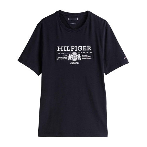 Front - Tommy Hilfiger Mens Embroidered Logo T-Shirt