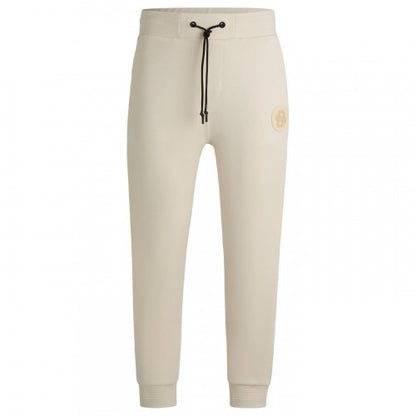 Front - Boss Mens Hadiko Tracksuit Bottoms