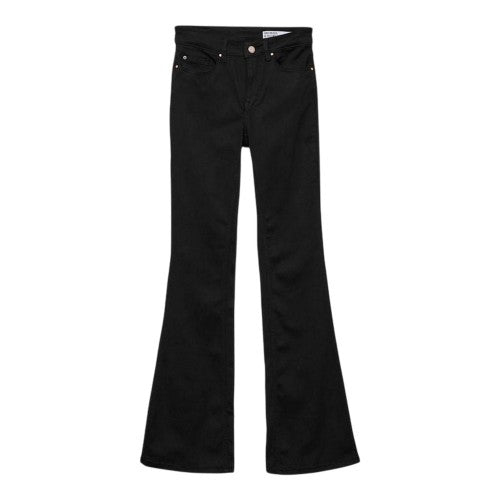 Front - Vero Moda Womens/Ladies LI140 Denim Flared Jeans