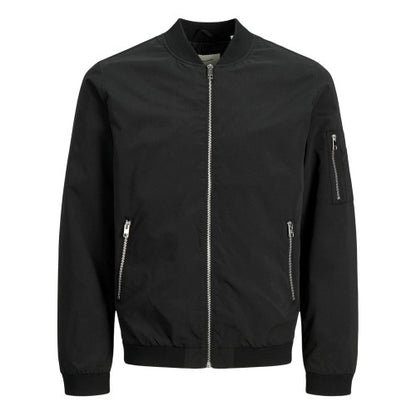 Front - Jack And Jones Mens Water Resistant Long-Sleeved Bomber Jacket