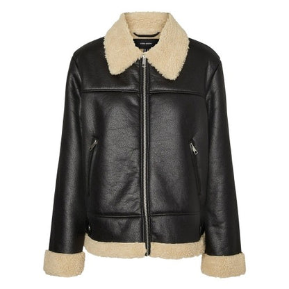 Front - Vero Moda Womens/Ladies Kay Pilot Style Relaxed Fit Jacket