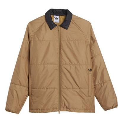 Front - Adidas Mens Relaxed Fit Coach Jacket