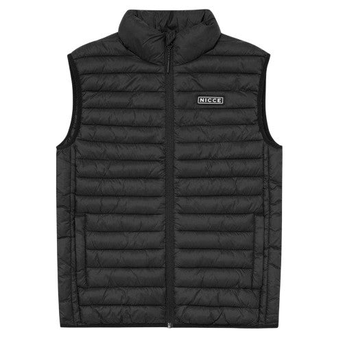 Front - Nicce Mens Maidan Quilted Gilet