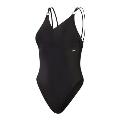 Front - Speedo Womens/Ladies Strappy Shaping One Piece Swimsuit