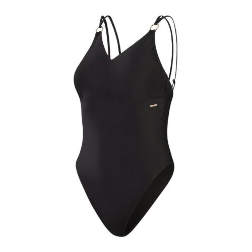Front - Speedo Womens/Ladies Strappy Shaping One Piece Swimsuit