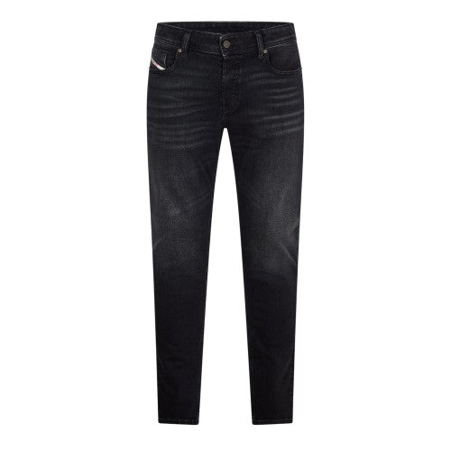 Front - Diesel Mens Denim 5 Pockets Straight Jeans